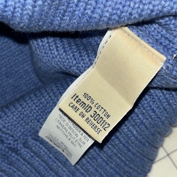 L. L. Bean Double L Cable Sweater, Zip Cardigan - Picture 10 of 10